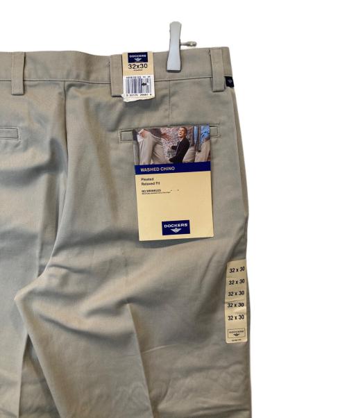 DOCKERS（ドッカーズ）DOCKERS (ドッカーズ) チノパン ベージュ サイズ:W32×L30 未使用品の古着・服飾アイテム
