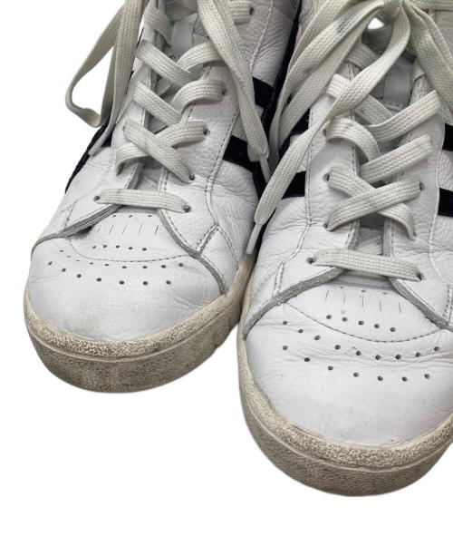 asics（アシックス）asics (アシックス) ハイカットスニーカー F460523 ホワイト サイズ:28.5cmの古着・服飾アイテム