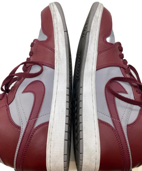 NIKE（ナイキ）NIKE (ナイキ) ハイカットスニーカー DQ8426-615 エンジ×グレー サイズ:28.5cmの古着・服飾アイテム
