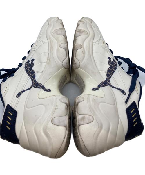 PUMA（プーマ）PUMA (プーマ) Pulsar Wedge Women Deboss Monogram 396633-01 スニーカー ネイビー×ベージュ サイズ:25cmの古着・服飾アイテム