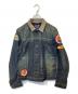 DIESEL（ディーゼル）の古着「ワッペンデニムジャケット」｜インディゴ