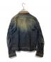 DIESEL (ディーゼル) ワッペンデニムジャケット インディゴ サイズ:S：5000円