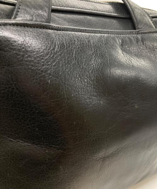 aniary（アニアリ）aniary (アニアリ) レザーハンドバッグ ブラックの古着・服飾アイテム