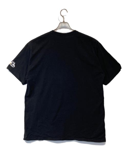 stussy（ステューシー）stussy (ステューシー) Yo! MTV Rap プリントTシャツ ブラック サイズ:XLの古着・服飾アイテム