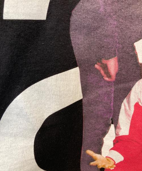 stussy（ステューシー）stussy (ステューシー) Yo! MTV Rap プリントTシャツ ブラック サイズ:XLの古着・服飾アイテム