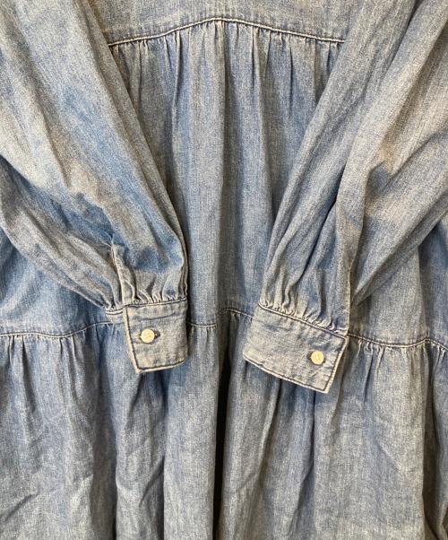 Healthy DENIM（ヘルシーデニム）Healthy denim (ヘルシーデニム) CAFTAN EXデニムロングワンピース 78632 インディゴ サイズ:1の古着・服飾アイテム