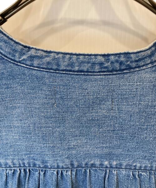 Healthy DENIM（ヘルシーデニム）Healthy denim (ヘルシーデニム) CAFTAN EXデニムロングワンピース 78632 インディゴ サイズ:1の古着・服飾アイテム