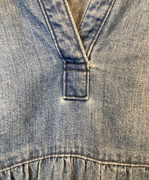 Healthy DENIM（ヘルシーデニム）Healthy denim (ヘルシーデニム) CAFTAN EXデニムロングワンピース 78632 インディゴ サイズ:1の古着・服飾アイテム