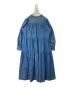 Healthy denim (ヘルシーデニム) CAFTAN EXデニムロングワンピース 78632 インディゴ サイズ:1：5000円