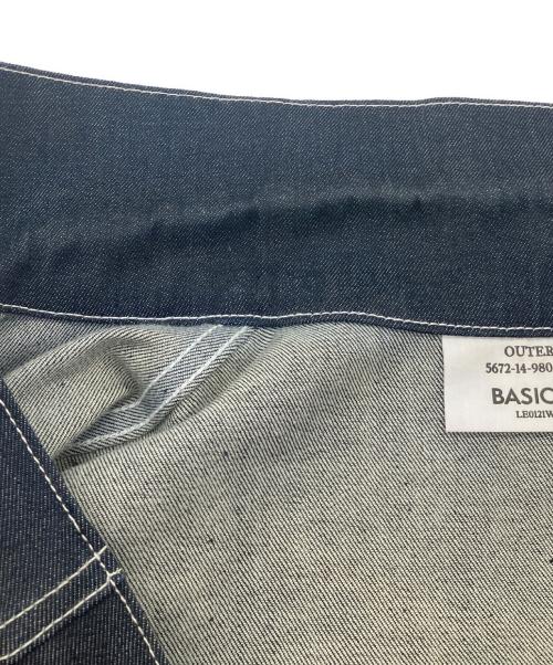 BASICK（ベイシックス）BASICK (ベイシックス) 2ND TYPE DENIM JACKET インディゴ サイズ:Mの古着・服飾アイテム