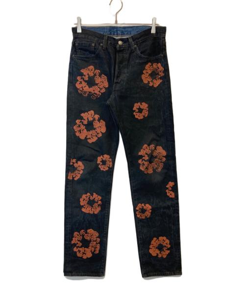 LEVI'S（リーバイス）LEVI'S (リーバイス) Denim Tears (デニムティアーズ) デニムパンツ　PC9-A1592-0001 ブラック サイズ: W30×L32の古着・服飾アイテム