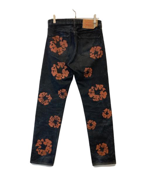 LEVI'S（リーバイス）LEVI'S (リーバイス) Denim Tears (デニムティアーズ) デニムパンツ　PC9-A1592-0001 ブラック サイズ: W30×L32の古着・服飾アイテム