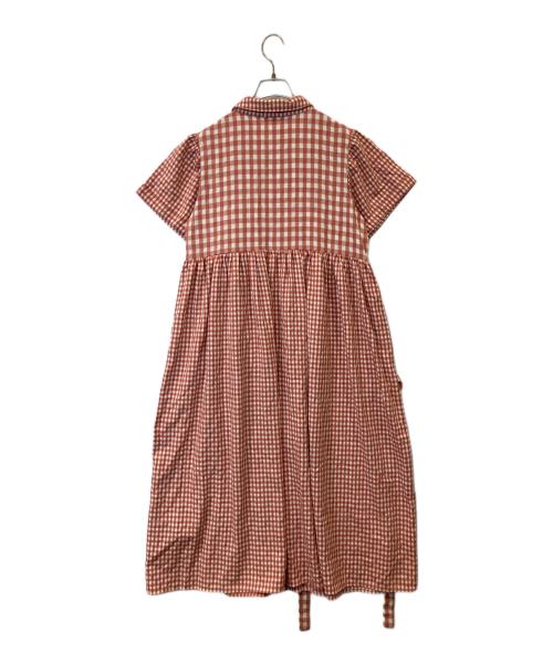 merry jenny（メリージェニー）merry jenny (メリージェニー) リボンがいっぱいワンピース 282420303501-02 レッド サイズ:FREEの古着・服飾アイテム