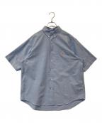 DANTONダントン）の古着「クールマックス オックスフォードシャツ DT-B0118」｜ブルー