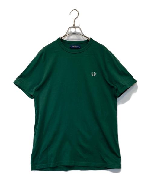 FRED PERRY（フレッドペリー）FRED PERRY (フレッドペリー) Ringer T-Shirt リンガー ティーシャツ M3519 グリーン サイズ:Mの古着・服飾アイテム