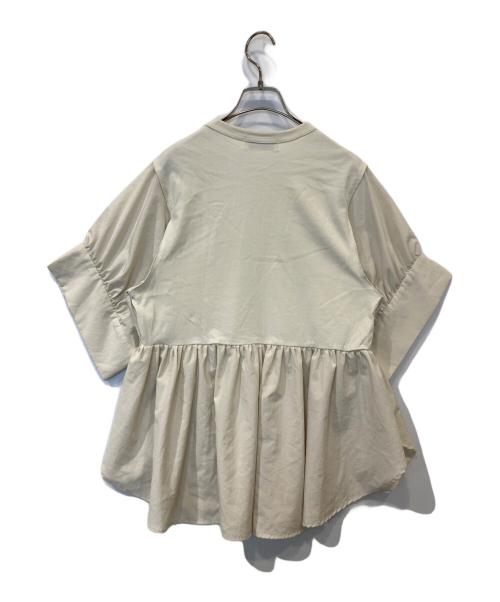 Adam et Rope（アダム エ ロペ）Adam et Rope (アダム エ ロペ) バウンスカフスプルオーバー GAM-0445 ベージュ サイズ:FREEの古着・服飾アイテム