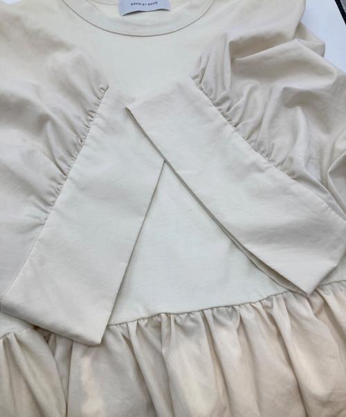Adam et Rope（アダム エ ロペ）Adam et Rope (アダム エ ロペ) バウンスカフスプルオーバー GAM-0445 ベージュ サイズ:FREEの古着・服飾アイテム