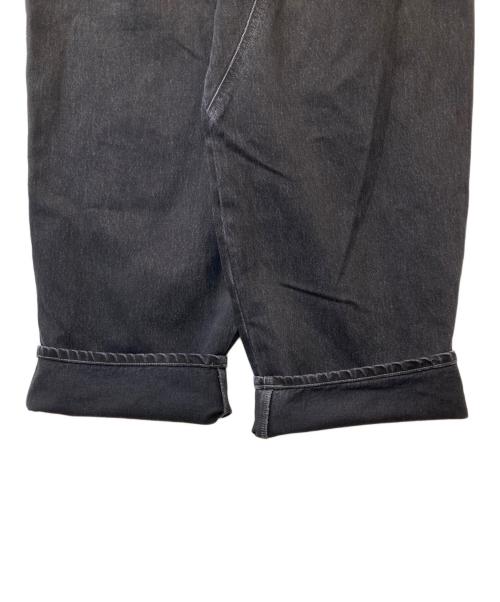 Fire Service（ファイヤーサービス）Fire Service (ファイヤーサービス) SUM1 STYLE (スミスタイル) デニムサロペットパンツ ブラック サイズ:FREEの古着・服飾アイテム