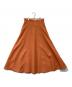 LOUNIE（ルーニー）の古着「ジャガードスカート」｜オレンジ