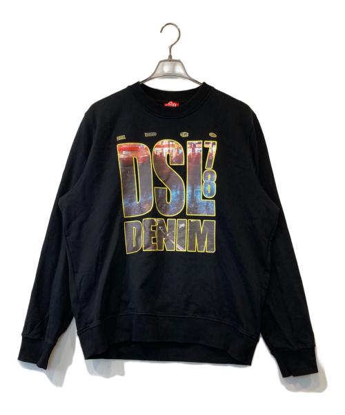 DIESEL（ディーゼル）DIESEL (ディーゼル) S-GINN-L3 A11075 スウェット ブラック サイズ:XXLの古着・服飾アイテム
