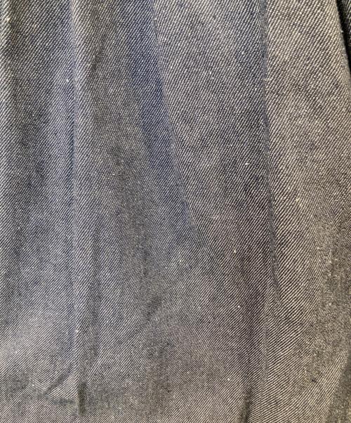 08MAB（ゼロハチマブ）08MAB (ゼロハチマブ) コットンリネンデニム太タックワンピース CF-1223HF881 インディゴ サイズ:FREEの古着・服飾アイテム