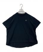 FRED PERRYフレッドペリー）の古着「Reluxed Pique T-shirt / リラクストピケTシャツ FZ5426」｜ブラック