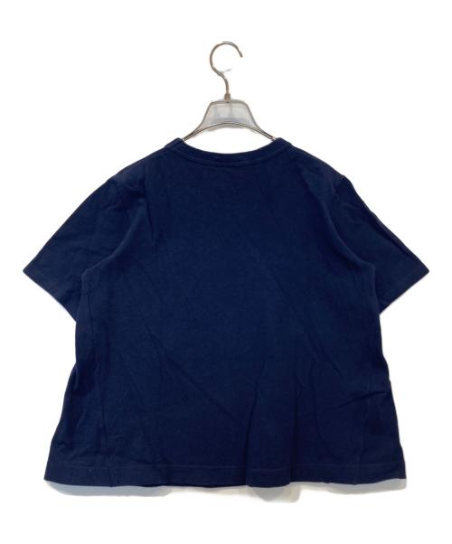 LACOSTE（ラコステ）LACOSTE (ラコステ) 鹿の子ショートスリーブカットソー　TF110LJ ネイビー サイズ:38の古着・服飾アイテム