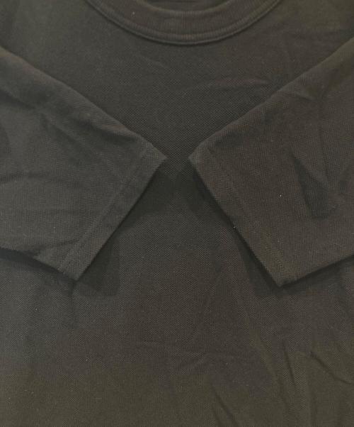 LACOSTE（ラコステ）LACOSTE (ラコステ) 鹿の子ショートスリーブカットソー　TF110LJ ブラック サイズ:38の古着・服飾アイテム