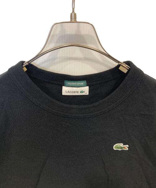 LACOSTE（ラコステ）LACOSTE (ラコステ) 鹿の子ショートスリーブカットソー　TF110LJ ブラック サイズ:38の古着・服飾アイテム