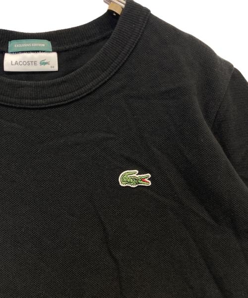 LACOSTE（ラコステ）LACOSTE (ラコステ) 鹿の子ショートスリーブカットソー　TF110LJ ブラック サイズ:38の古着・服飾アイテム