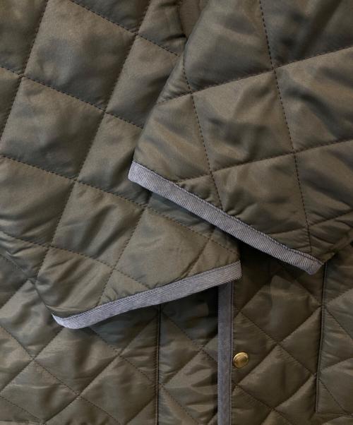 Traditional Weatherwear（トラディショナルウェザーウェア）Traditional Weatherwear (トラディショナルウェザーウェア) NOLLEY'S (ノーリーズ) FENWICK LONG 別注キルティングコート　L222APQCO0347AA オリーブ サイズ:34の古着・服飾アイテム