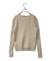 POLO RALPH LAUREN (ポロ・ラルフローレン) ケーブルニット ベージュ サイズ:S：4000円