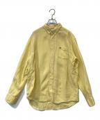 LACOSTEラコステ）の古着「リネンシャツ CH5667」｜イエロー