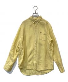 LACOSTE（ラコステ）の古着「リネンシャツ CH5667」｜イエロー