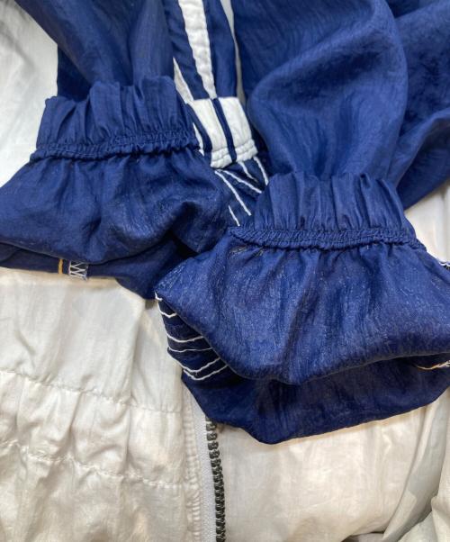 adidas（アディダス）adidas (アディダス) ナイロンジャケット ネイビー×ホワイト サイズ:Sの古着・服飾アイテム