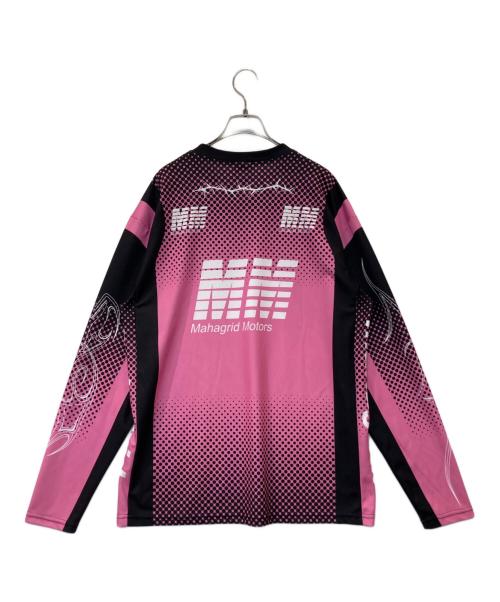 mahagrid（マハグリッド）mahagrid (マハグリッド) MGD RACING JERSEY エムジーディー レーシング ジャージ MG2DSMT554APKM ピンク サイズ:Mの古着・服飾アイテム
