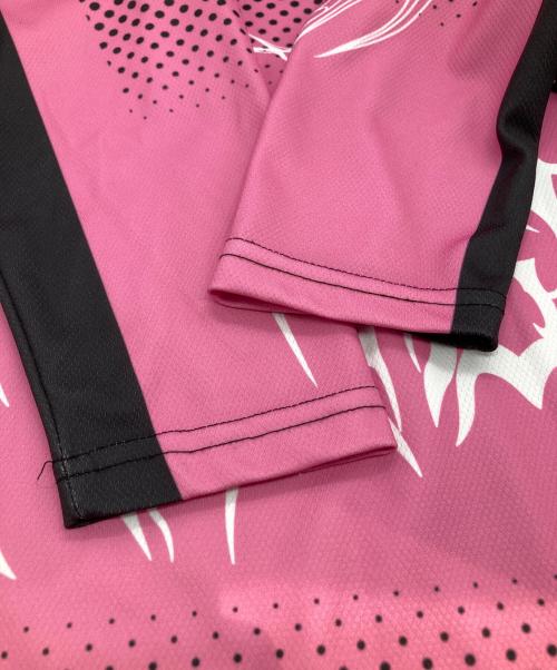 mahagrid（マハグリッド）MAHAGRID (マハグリッド) MGD RACING JERSEY エムジーディー レーシング ジャージ MG2DSMT554APKM ピンク サイズ:Mの古着・服飾アイテム