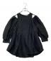 LE PHIL（ル フィル）の古着「シアージャガードブラウス 534-2110407」｜ブラック