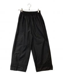 machatt（マチャット）の古着「コットンレースパンツ　25010422」｜ブラック