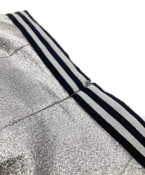 BORDERS at BALCONY（ボーダーズアットバルコニー）BORDERS at BALCONY (ボーダーズアットバルコニー) ラメスカート　BD2021-3H-24 シルバー サイズ:38の古着・服飾アイテム