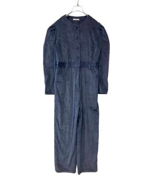 CLANE（クラネ）CLANE (クラネ) CORDUROY JUMPSUIT 17112-5322 ジャンプスーツ ネイビー サイズ:2の古着・服飾アイテム