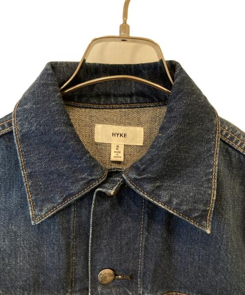 HYKE（ハイク）HYKE (ハイク) デニムジャケット インディゴ サイズ:2の古着・服飾アイテム