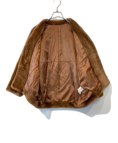 STYLE MIXER（スタイルミキサー）STYLE MIXER (スタイルミキサー) フェイクファージャケット　511940000201-01 ブラウン サイズ:FREEの古着・服飾アイテム
