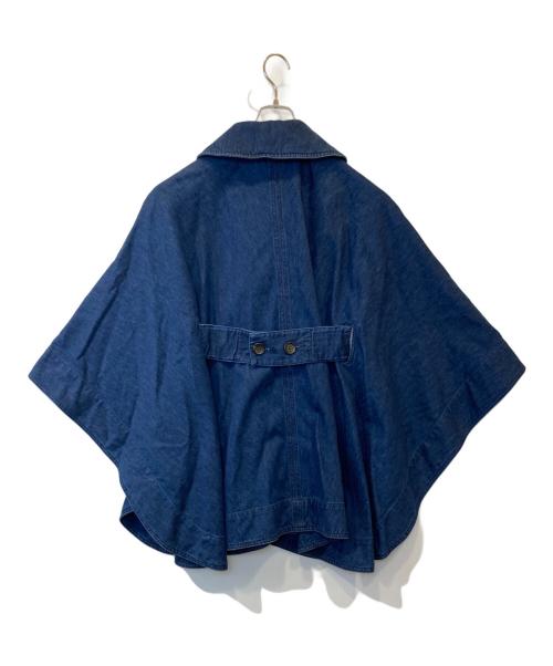 CLANE（クラネ）CLANE (クラネ) DENIM CAPE COAT コート インディゴ サイズ:FREEの古着・服飾アイテム