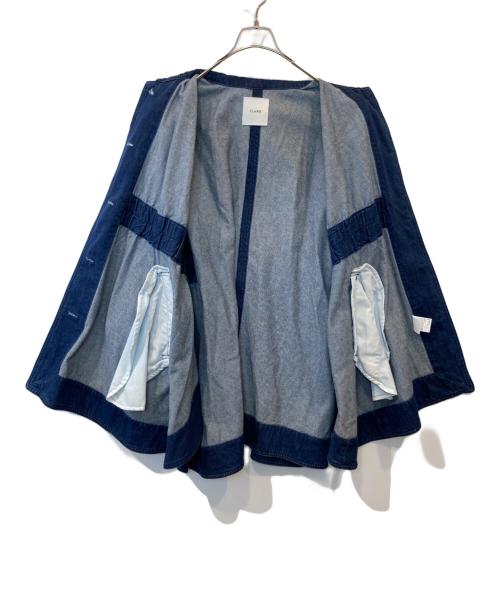 CLANE（クラネ）CLANE (クラネ) DENIM CAPE COAT コート インディゴ サイズ:FREEの古着・服飾アイテム