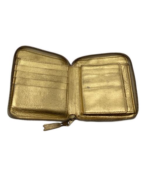 COMME des GARCONS（コムデギャルソン）COMME des GARCONS (コムデギャルソン) 2つ折り財布 SA2100EG 財布 ゴールドの古着・服飾アイテム