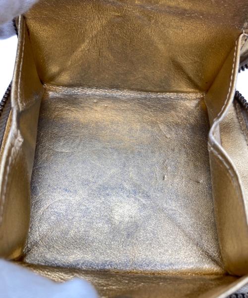 COMME des GARCONS（コムデギャルソン）COMME des GARCONS (コムデギャルソン) 2つ折り財布 SA2100EG 財布 ゴールドの古着・服飾アイテム