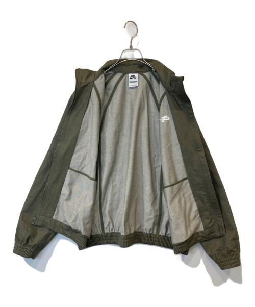 NIKE SB（ナイキエスビー）NIKE SB (ナイキエスビー) Denim Full-Zip Track Jacket　IH1989-222 ジャケット カーキ サイズ:Mの古着・服飾アイテム