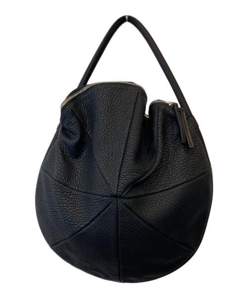 kawa-kawa（カワカワ）kawa-kawa (カワカワ) サークルハンドバッグ ブラックの古着・服飾アイテム