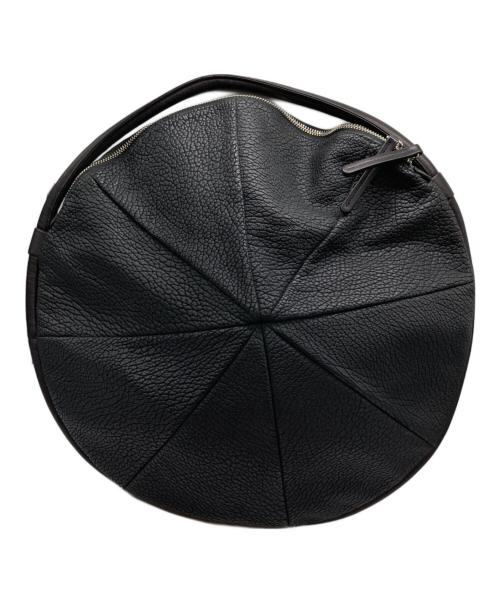 kawa-kawa（カワカワ）kawa-kawa (カワカワ) サークルハンドバッグ ブラックの古着・服飾アイテム